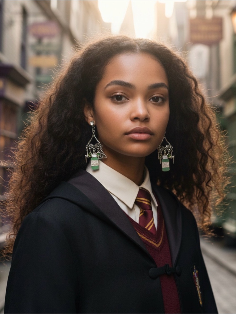 SGC619 handmade Harry Potter polyjuice potion earrings